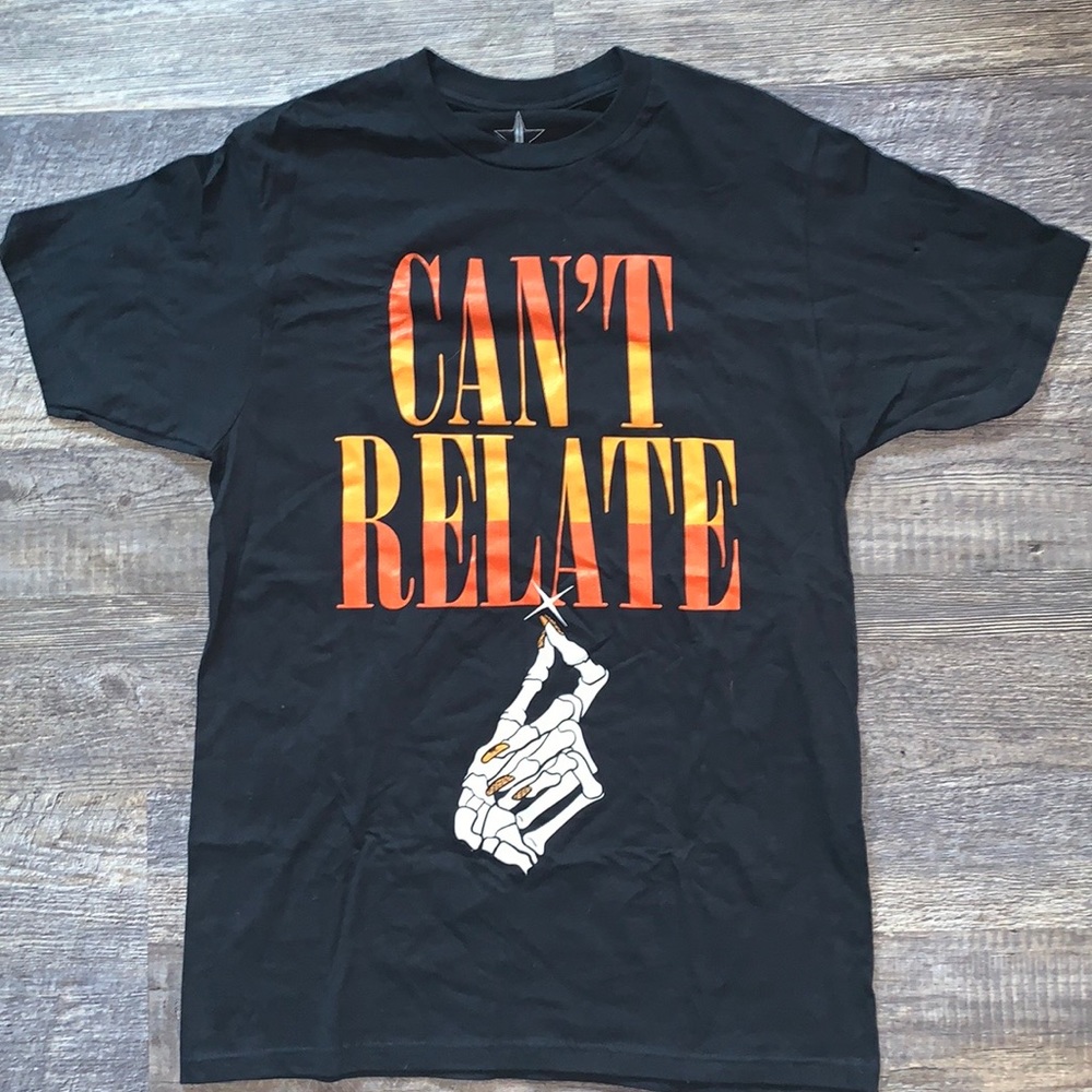 Jeffree Star can’t relate tee Halloween skeleton limited edition